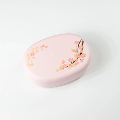 桜小判一段弁当箱 ピンク 480ml 日本製