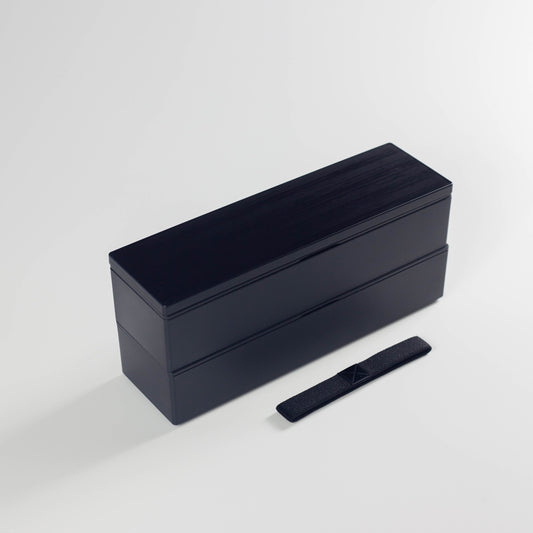 Wood Style スリム二段弁当　840ml
