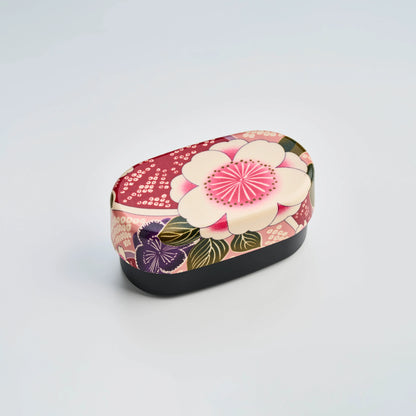 布貼小判弁当 桜ピンク 830ml 全体イメージ　日本製