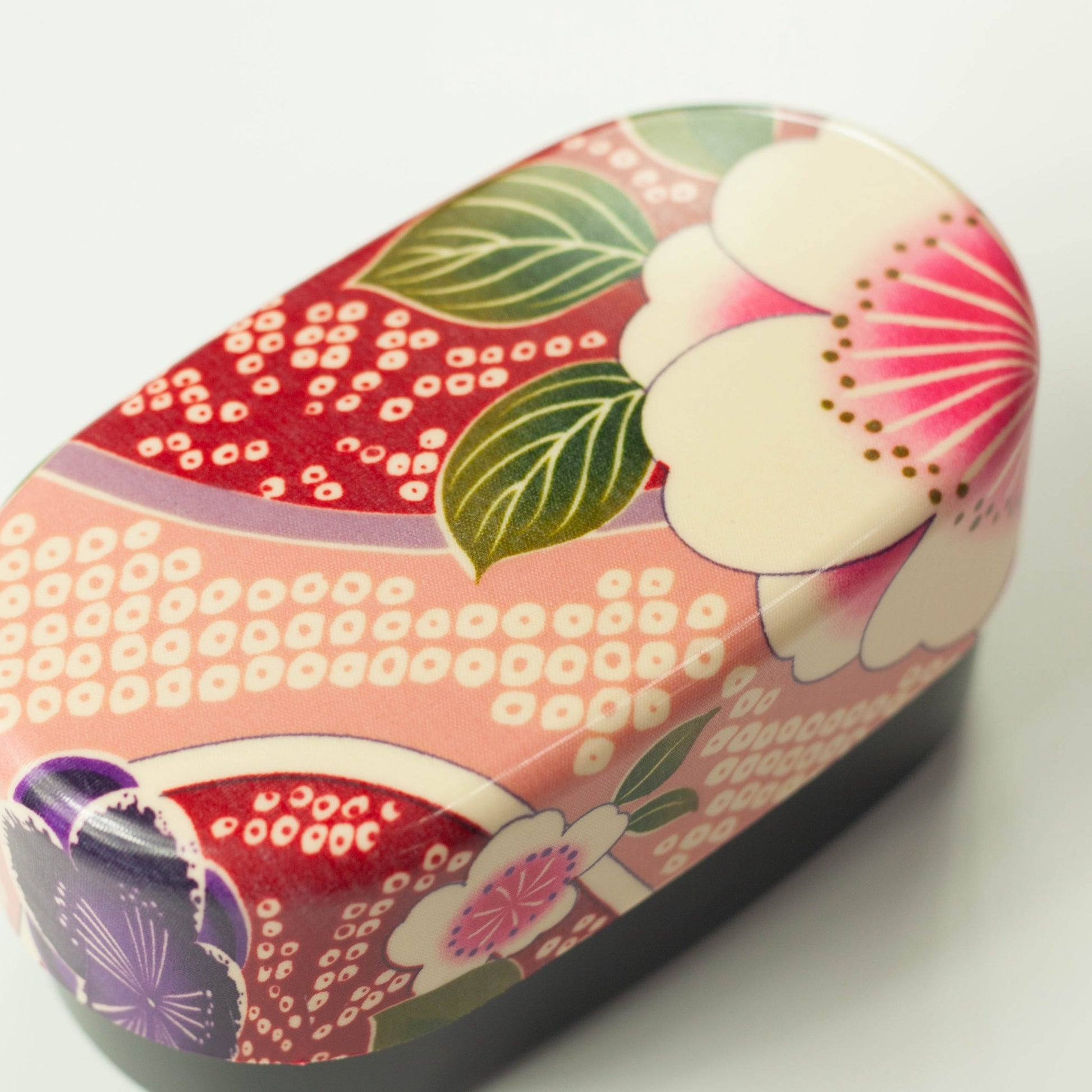 布貼小判弁当 桜ピンク 830ml 全体イメージ　日本製 蓋