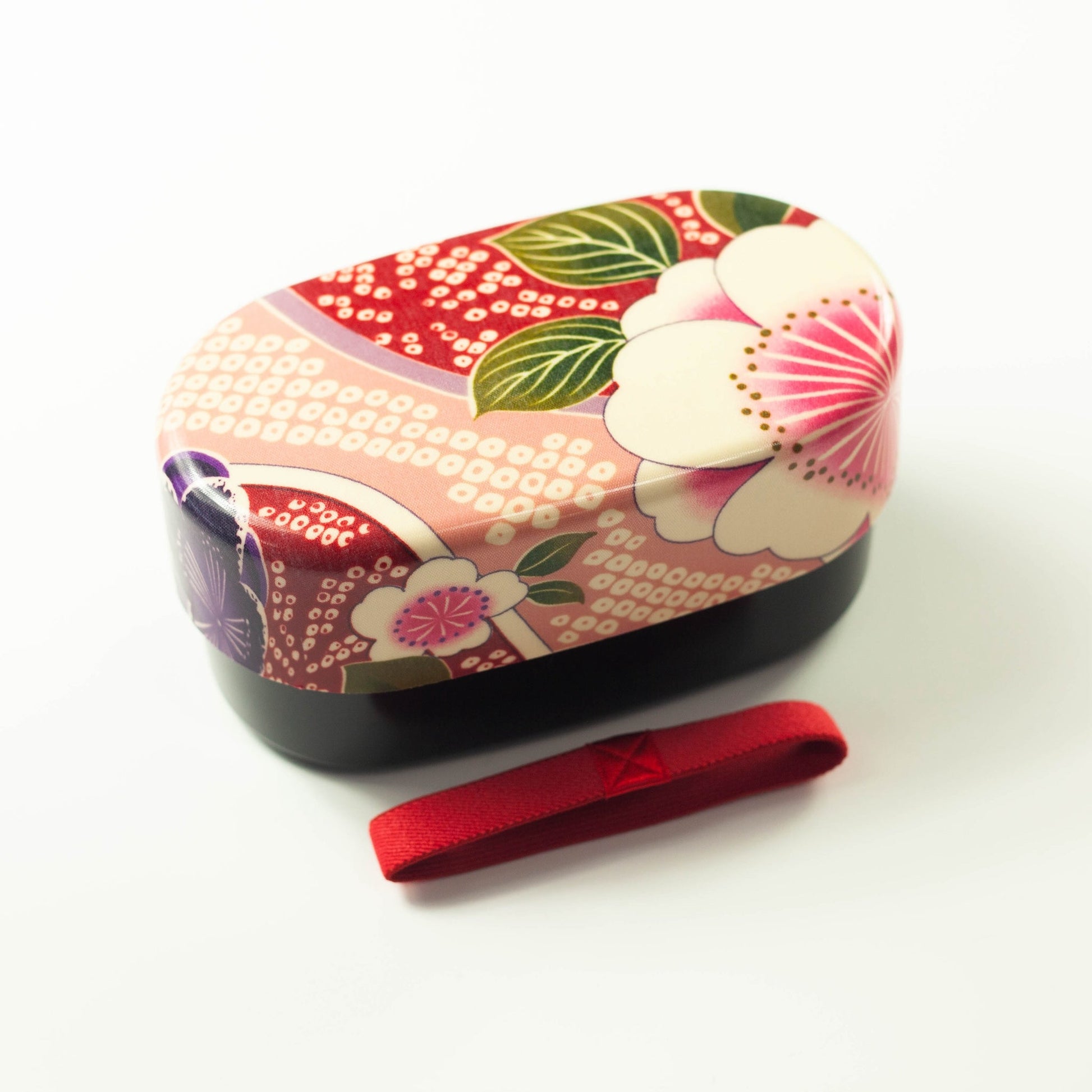 布貼小判弁当 桜ピンク 830ml 全体イメージ　日本製