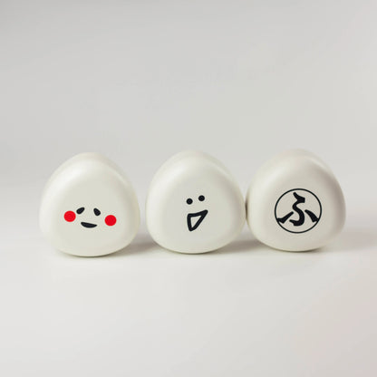 fufufuおにぎりケース3柄 ふ、かお、おこめ
