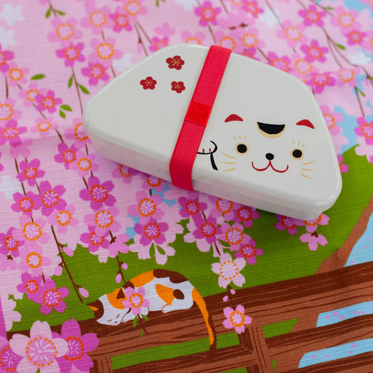 富士おにぎり弁当 | 白まねきねこ