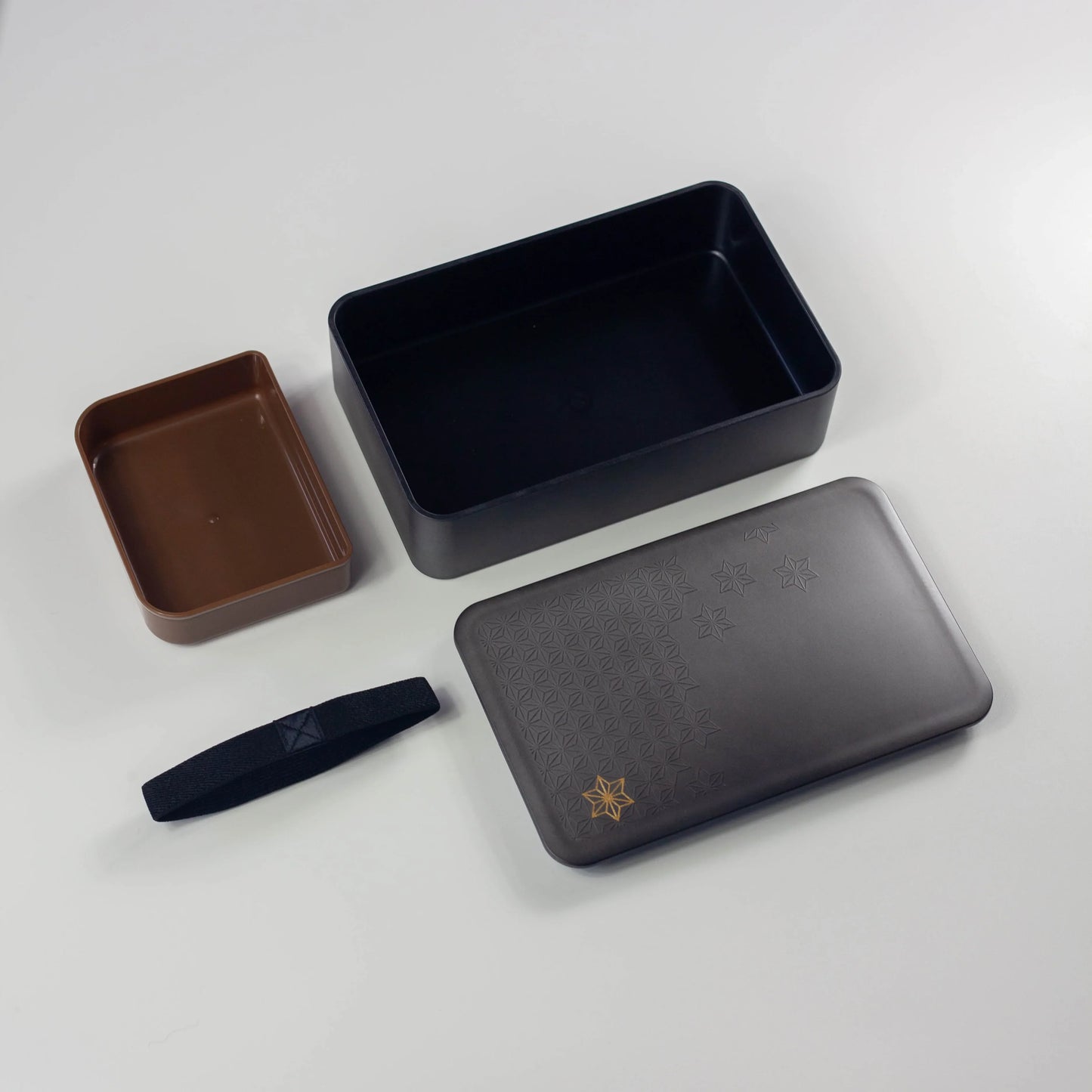 銀研・黒炭 一段ランチボックス