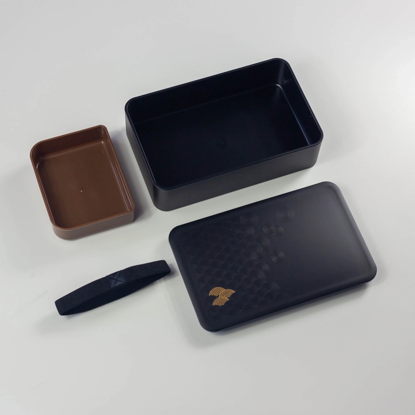 銀研・黒炭 一段ランチボックス