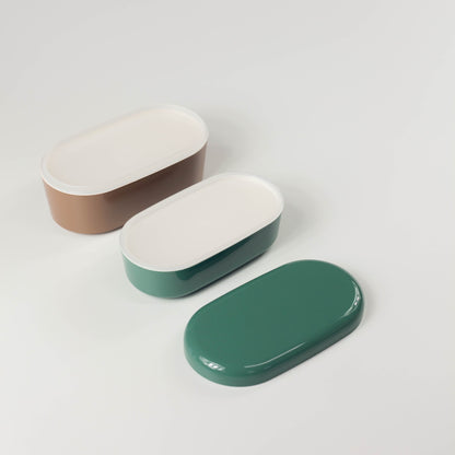 Chocotto ちょこ弁当箱 2段ランチボックス ミント×いちごカラー 