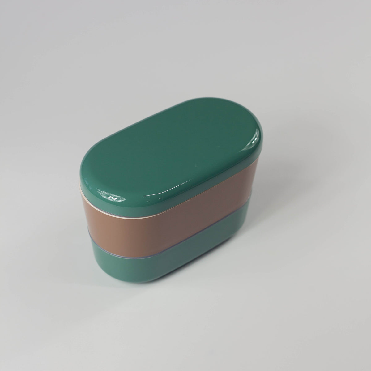 Chocotto ちょこ弁当箱 2段ランチボックス ミント×いちごカラー 