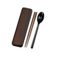 Tochinoki Spoon and Chopsticks Cutlery Set by Hakoya - Bento&co Japanese Bento Lunch Boxes and Kitchenware Specialists