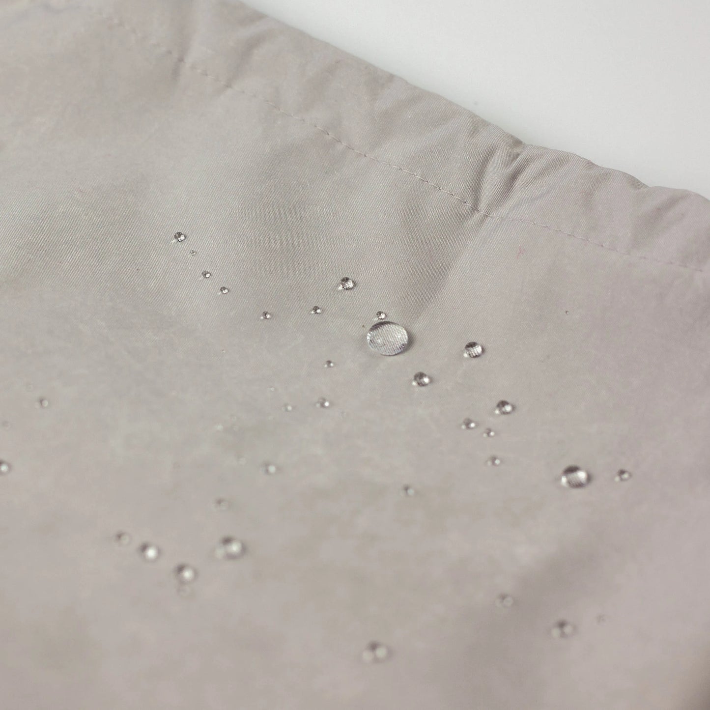 汁漏れに強い巾着袋 ネイビー・ライトグレー 撥水