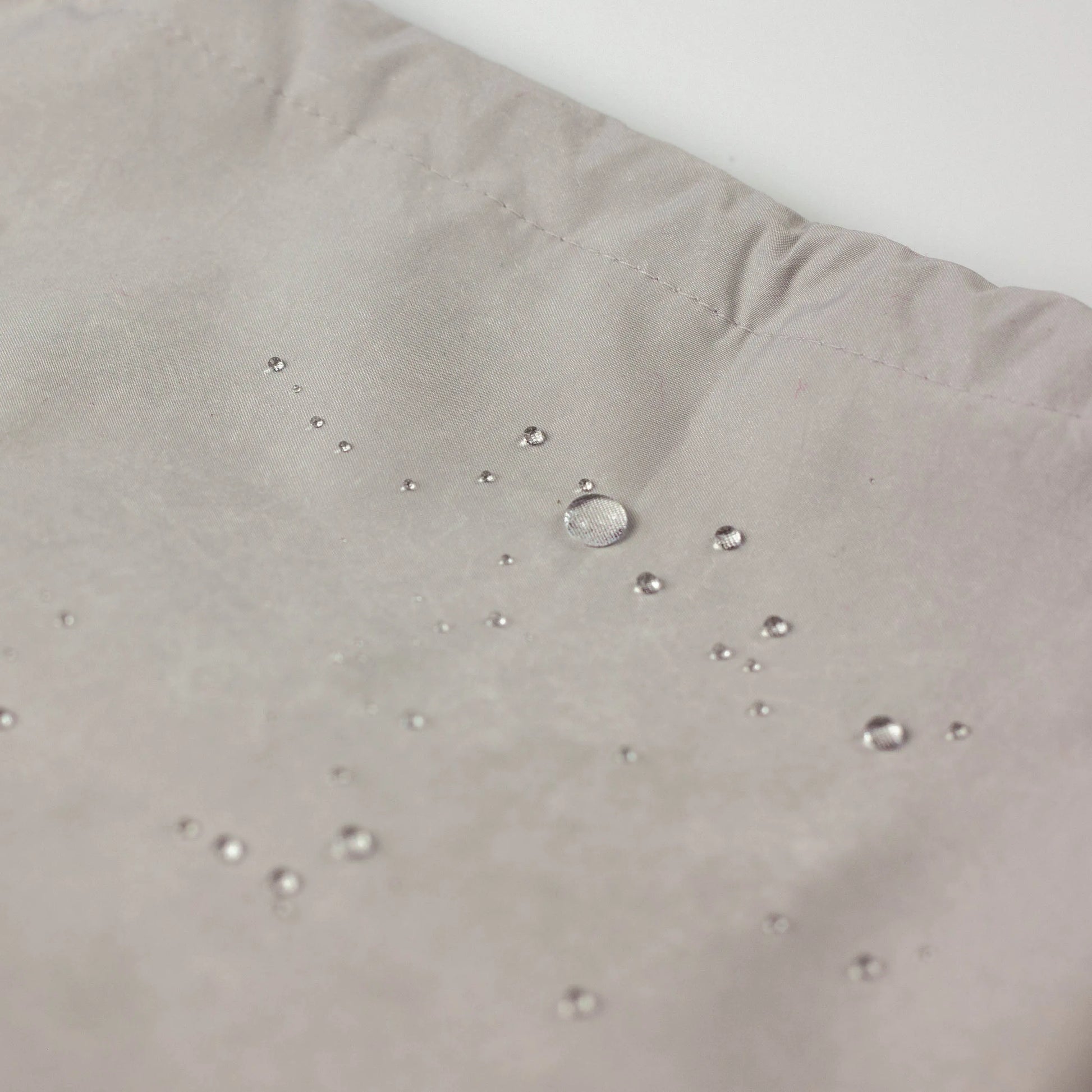 汁漏れに強い巾着袋 ネイビー・ライトグレー 撥水