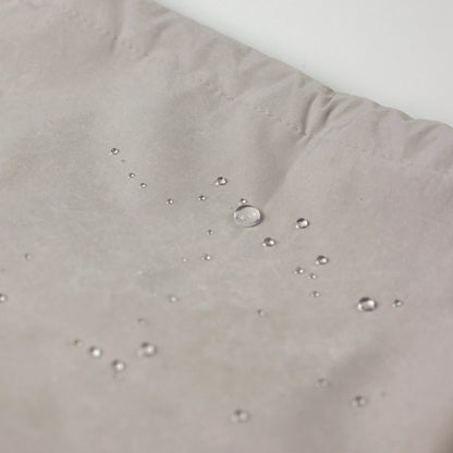 汁漏れに強い巾着袋 ネイビー・ライトグレー 撥水