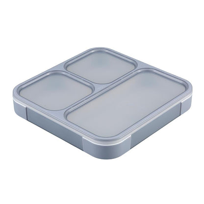 薄型弁当箱 抗菌フードマン 800ml グレー