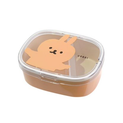 ムームー 抗菌ワンタッチランチ M ももうさ*