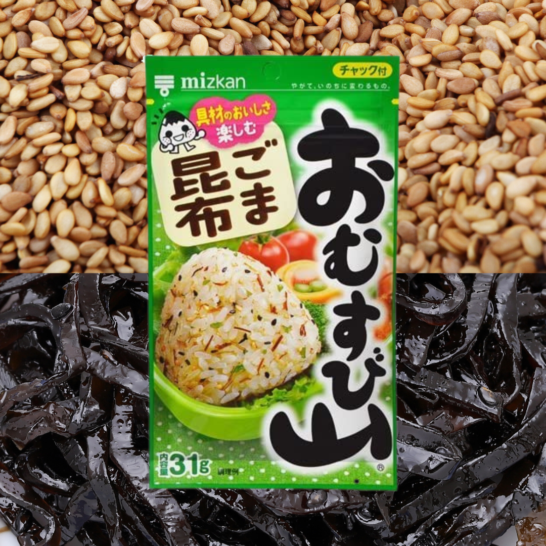 Furikake Omusubi Yama | Goma Kombu