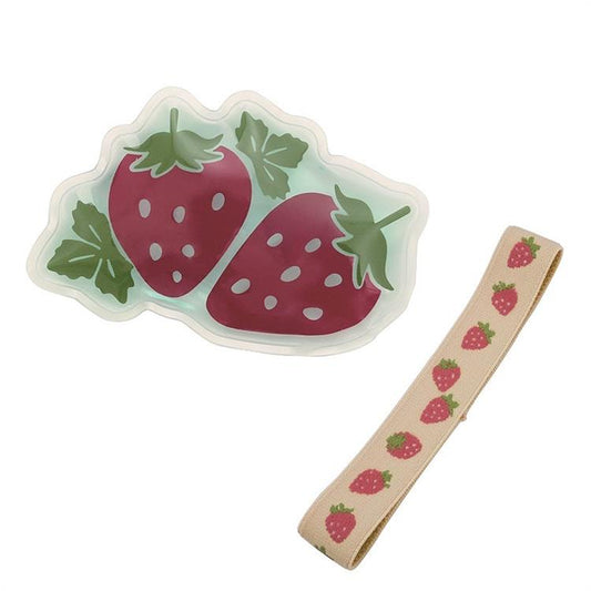 保冷剤 & ランチベルト いちご
