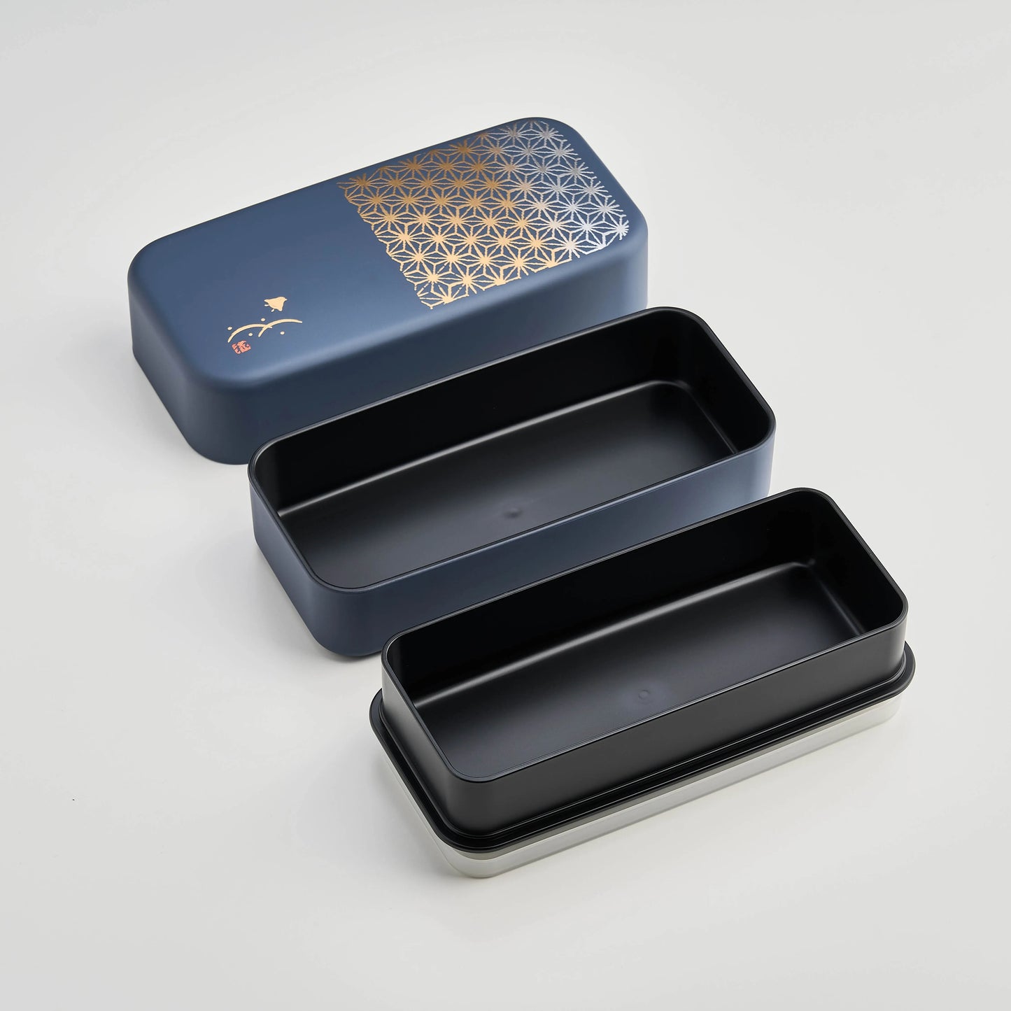 メンズ長角弁当 麻の葉