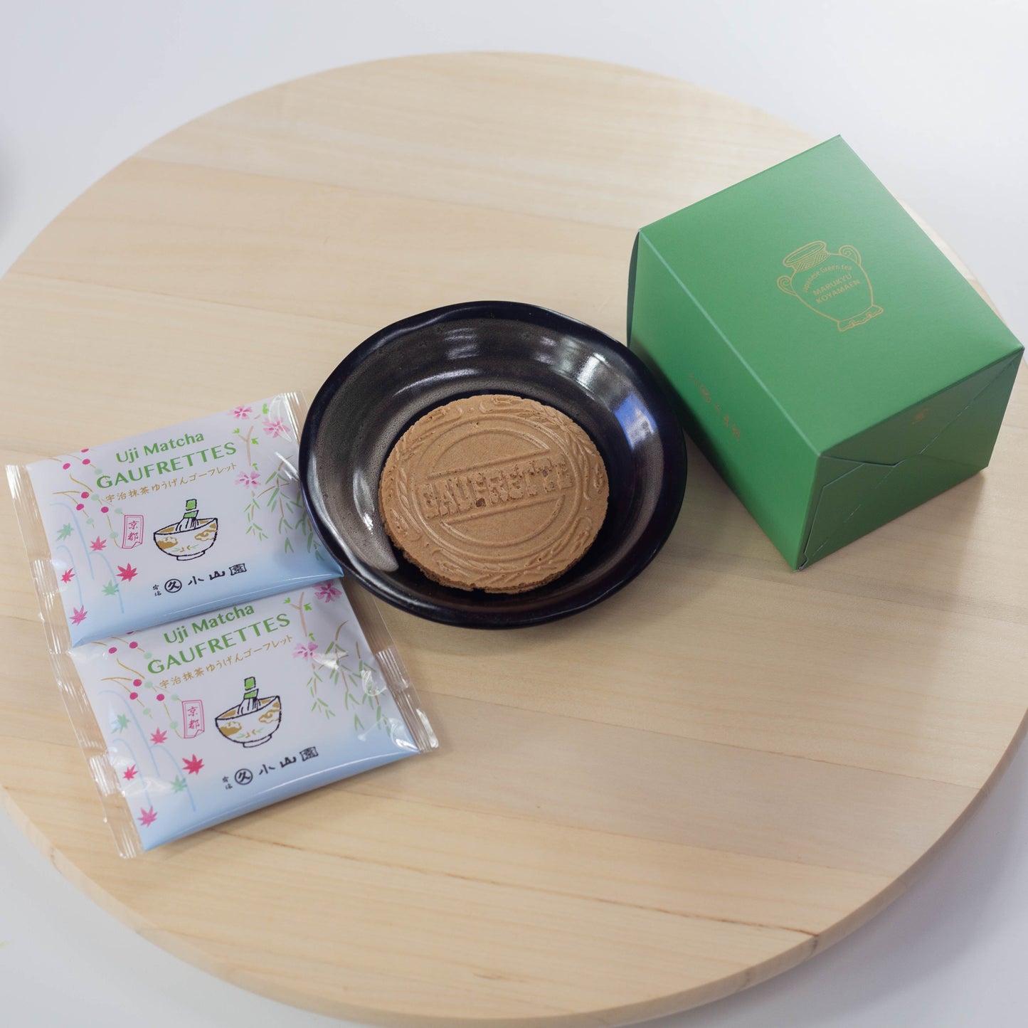 宇治抹茶ゴーフレット