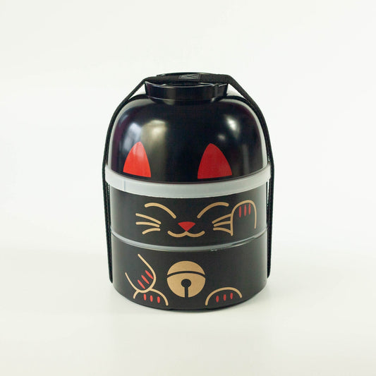 大こけし弁当 黒まねきねこ