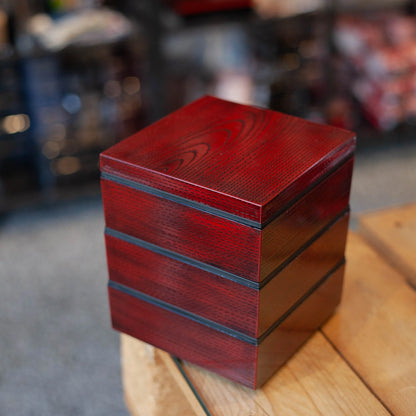 15.0木目三段重 黄昏