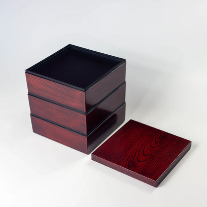 15.0木目三段重 黄昏