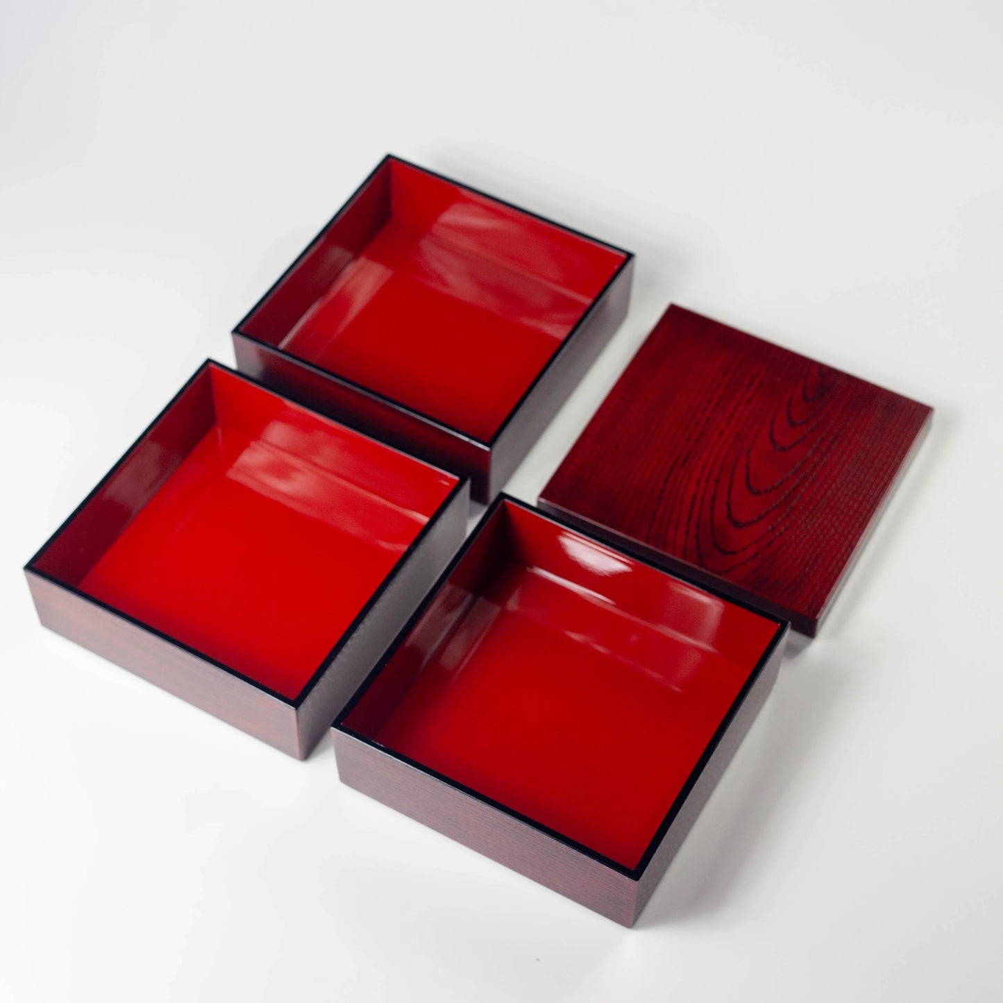 15.0木目三段重 黄昏