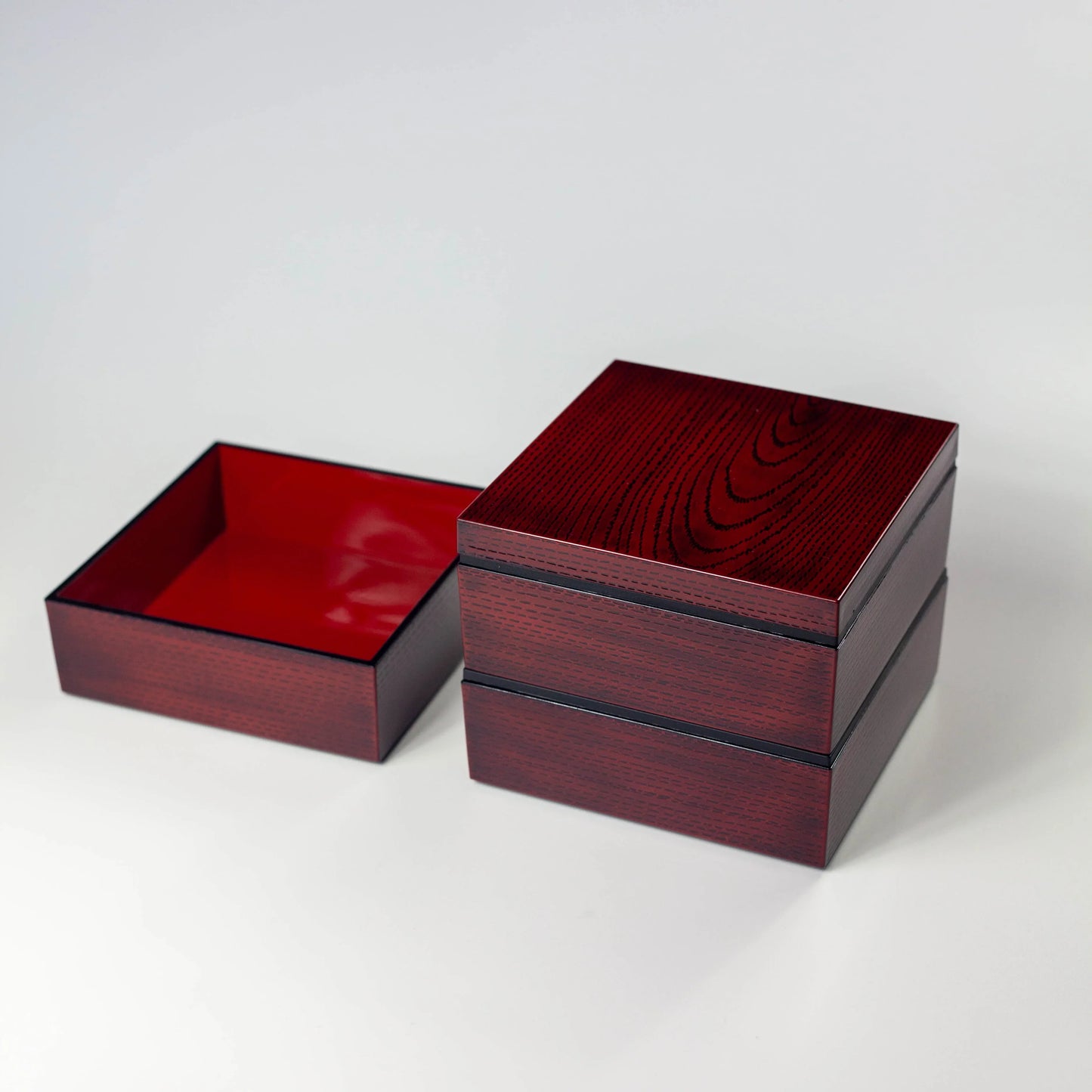 15.0木目三段重 黄昏