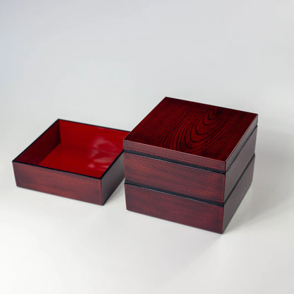 15.0木目三段重 黄昏