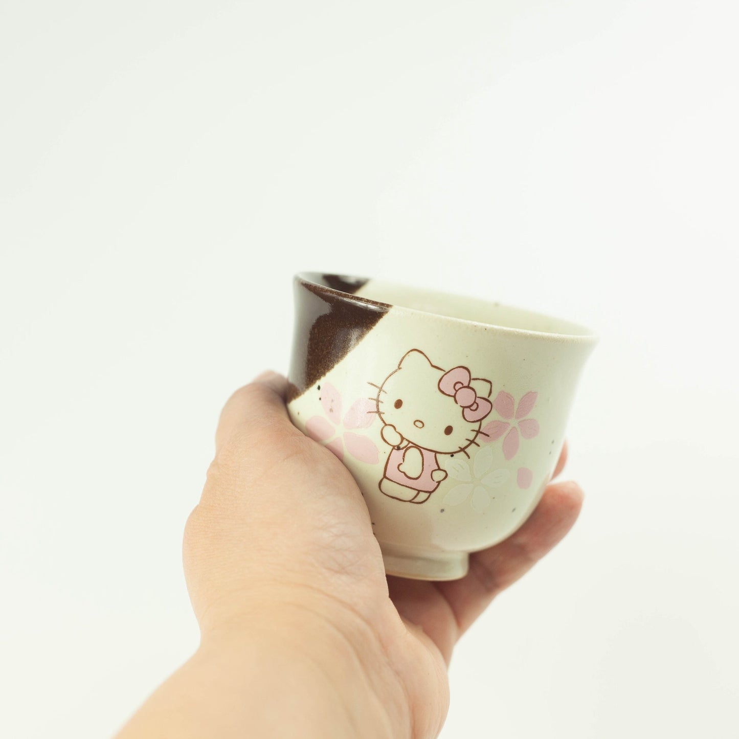 美濃焼 ハローキティ 桜柄 湯呑み
