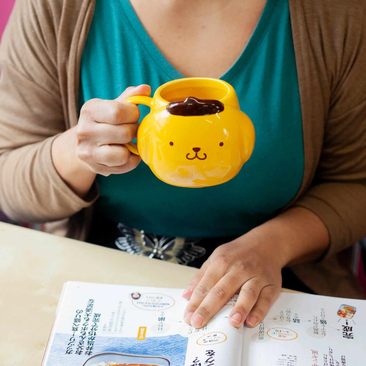 ポムポムプリン 陶器マグカップ