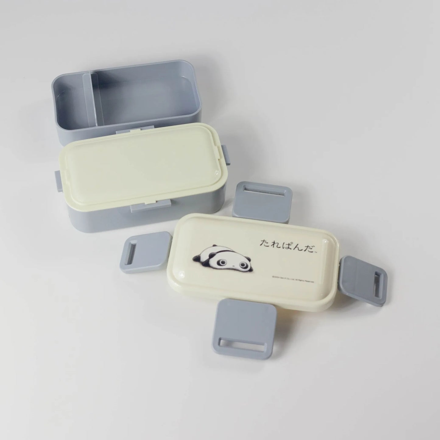 たれぱんだ二段弁当箱600ml