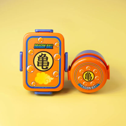 ドラゴンボール 亀 650ml  ４点ロックランチ　弁当箱 丸型弁当箱