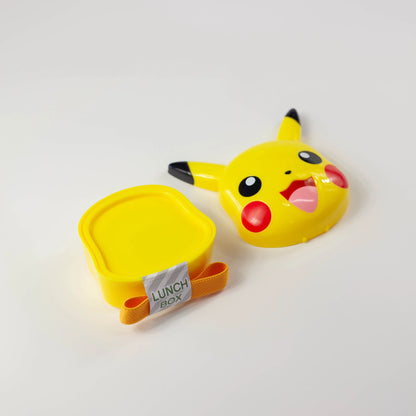 ピカチュウ ダイカットランチボックス 2段式 蓋を開けたところ
