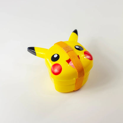 ピカチュウ ダイカットランチボックス 正面 2段式　ランチバンド