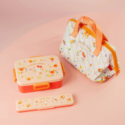 ハローキティ パステル花柄 コンビセット