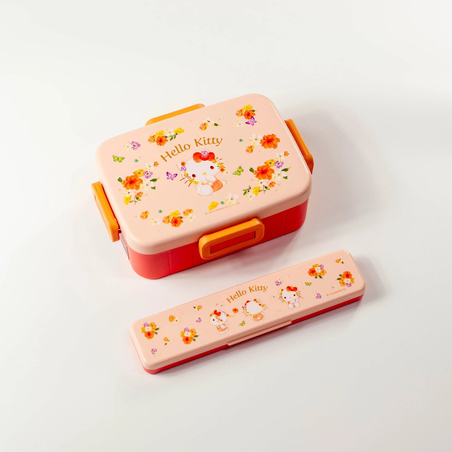 ハローキティ パステル花柄 コンビセット