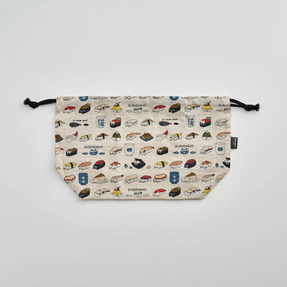 オリジナル巾着袋 寿司猫