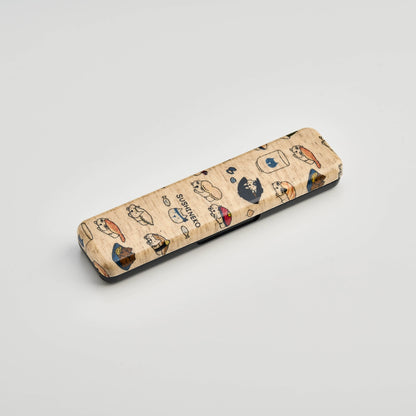 オリジナル寿司猫18.0 スプーン&箸セット