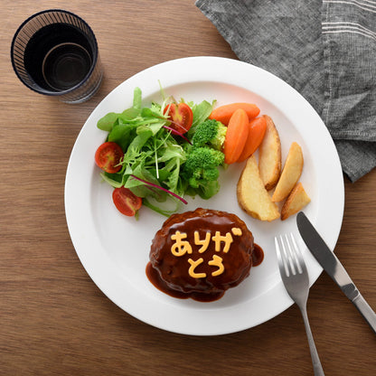 ひらがな抜き型 使用例 お弁当デコ 
