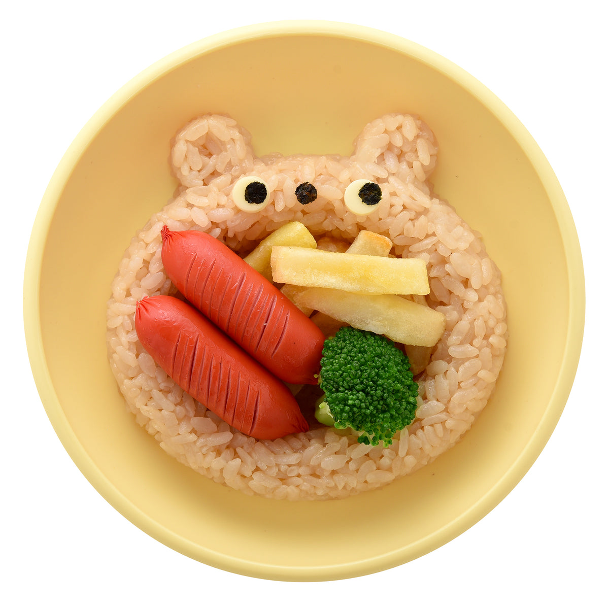 ぱくぱくポッケ くま おかず 日本製　ご飯型