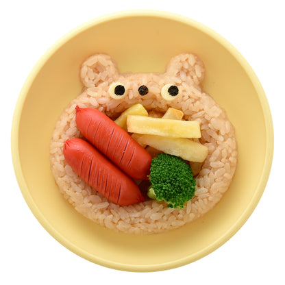 ぱくぱくポッケ くま おかず 日本製　ご飯型