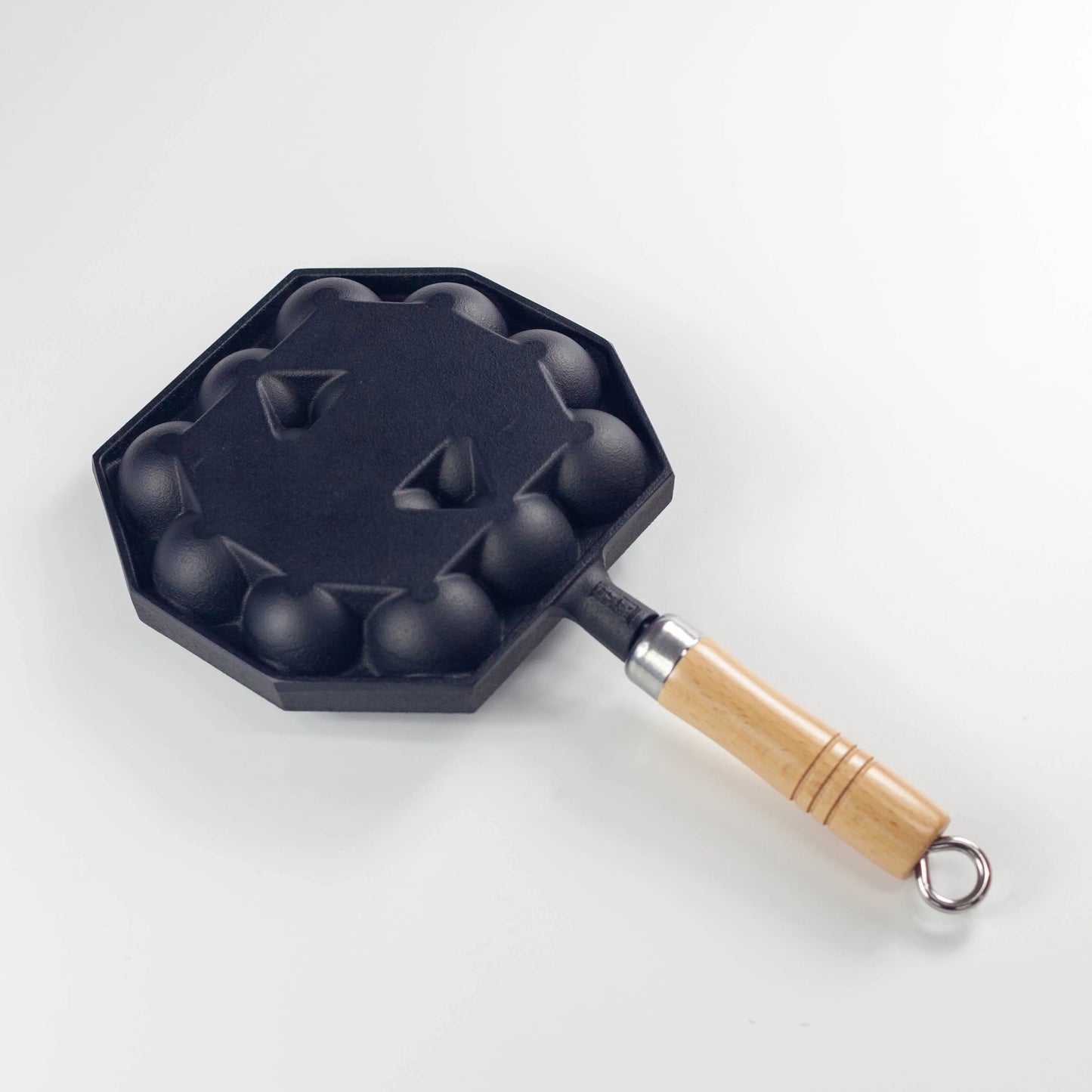 たこ焼器 14穴（木柄付）