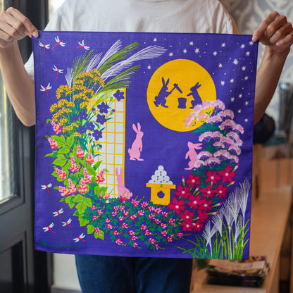 風呂敷 Misato Asayama お月見 50cm
