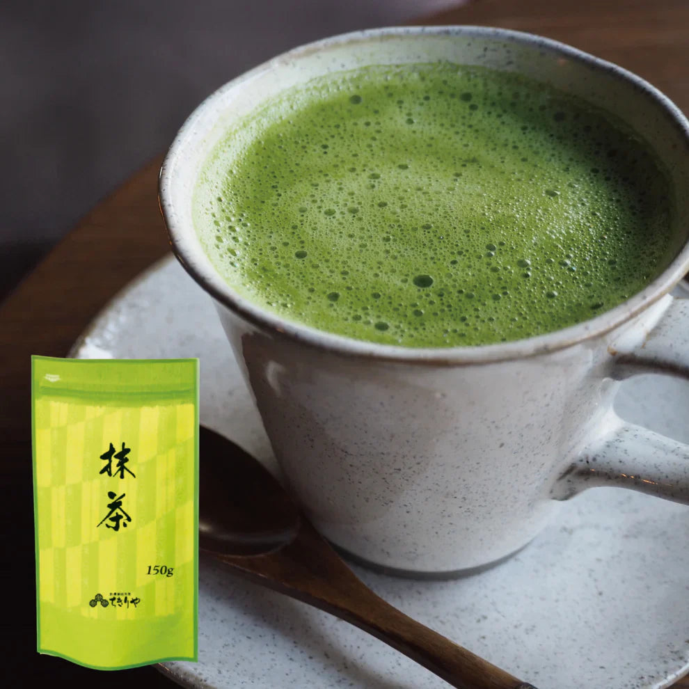 静岡 抹茶 150g 抹茶ラテ 使用例 - Bento&co
