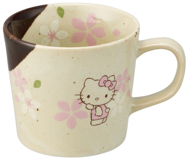 美濃焼 ハローキティ 桜柄 マグカップ