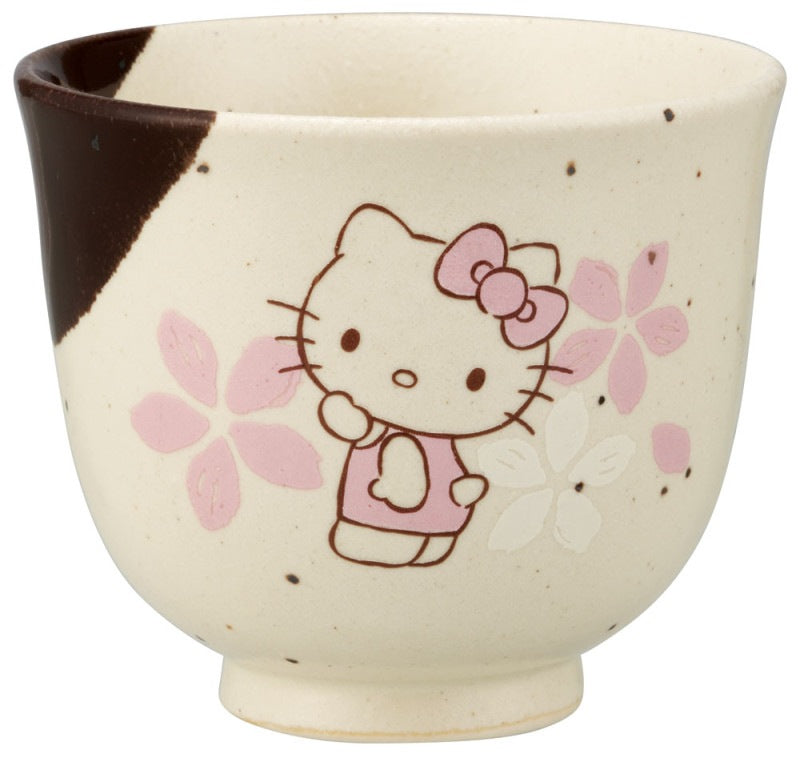 美濃焼 ハローキティ 桜柄 湯呑み