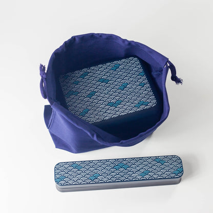 巾着袋 紺