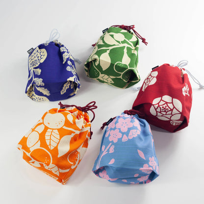 オリジナル風呂敷巾着 |レッド