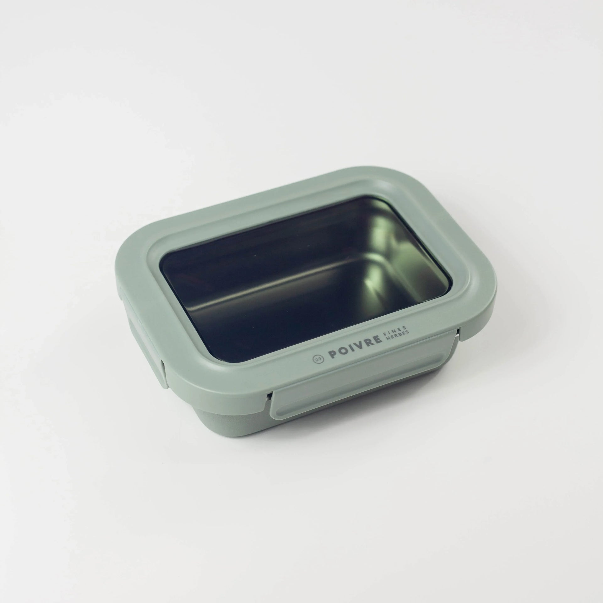 ポワブル ステンレス弁当箱 4点ロック 640ml グリーン | Bento&co 京都