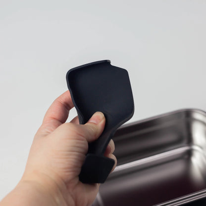 ポワブル ステンレス4点ロックランチコンテナ L ネイビー