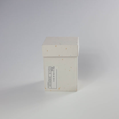 山中塗　曙棗 朱塗 切合口 蓬莱絵 桐箱入